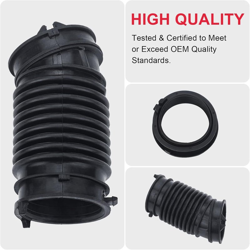VASTAUTO Air Intake Hose Fits for 2006-2012 Chevy Malibu Cobalt, 2006-2010 Pontiac G4 G5 G6, 2008-2009 Saturn Aura, Replace# 15838665 696-737 Engine Intake Boot Tube Duct - Image 4